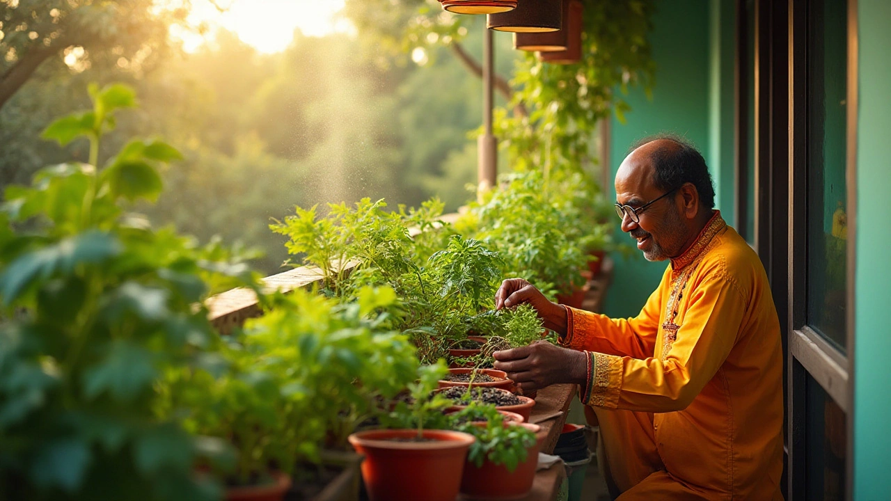 Balcony Gardening: Growing the Slowest Vegetables