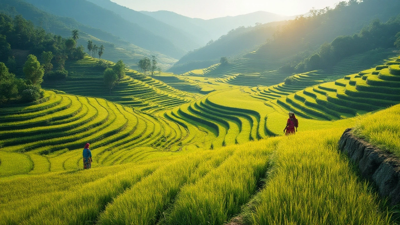 Does Rice Require Abundant Water for Growth?