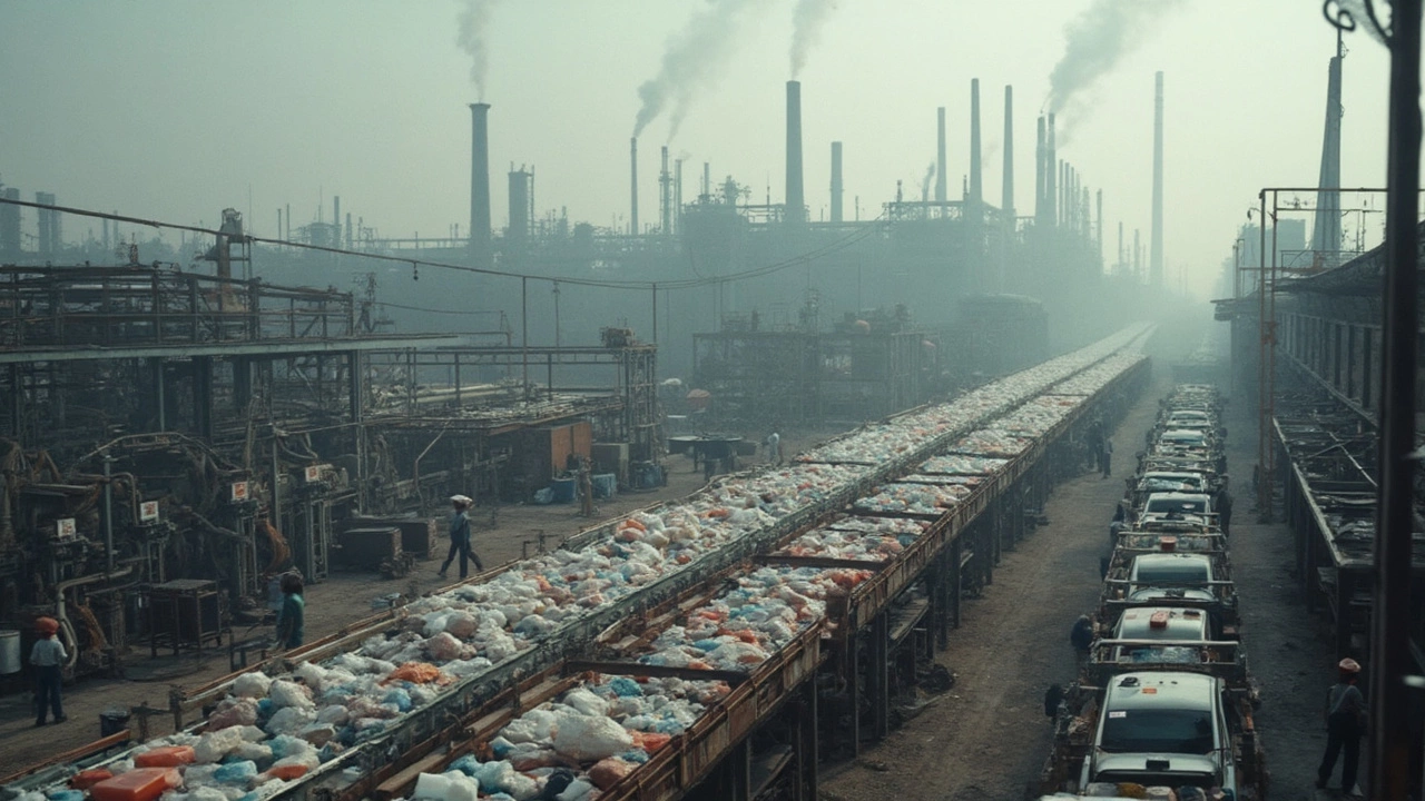 Construction and Textile Sectors: Plastics in Disguise